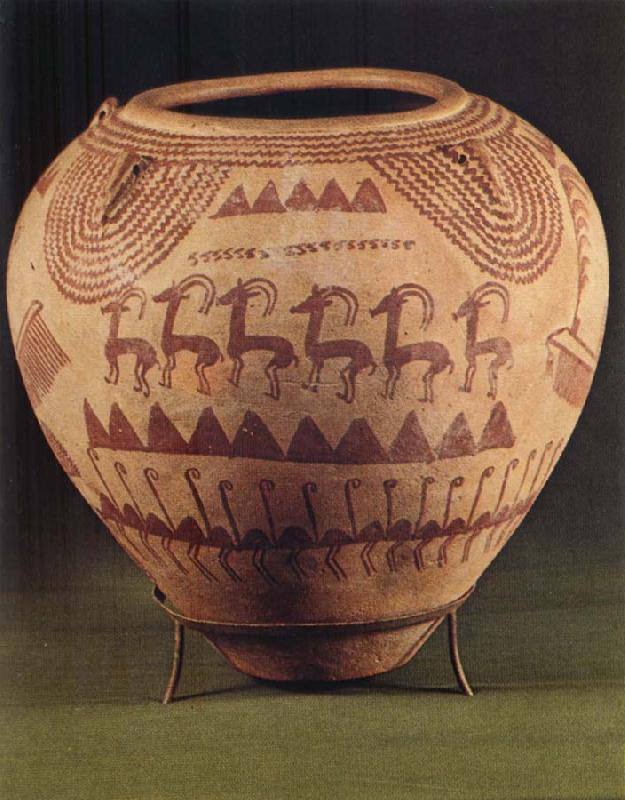 unknow artist Grerzean jar with red figures